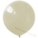 Elfenbeinfarbener Luftballon aus Latex, 40 cm Ø