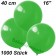 Luftballons 40 cm, Grün, 1000 Stück