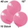 Luftballons 40 cm, Rosa, 10 Stück