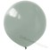 Silbergrauer Luftballon aus Latex, 40 cm Ø