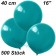 Luftballons 40 cm, Türkis, 500 Stück