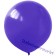 Violetter Luftballon aus Latex, 40 cm Ø