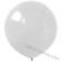 Weißer Luftballon aus Latex, 40 cm Ø