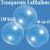 Luftballons, transparent, 40 cm, 100 Stück