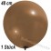 Großer Luftballon, 48-51 cm, Mokkabraun