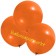 Orangefarbene Luftballons aus Latex mit 48 cm Durchmesser