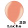 Mini Perlmutt Luftballons, 8-12 cm, 25 Stück, Lachs