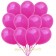 Luftballons 25 cm, Fuchsia, 10 Stück 