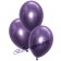 Lila Chrome Ballons 