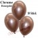 Luftballons in Chrome Rose Gold, 28-30 cm, 10 Stück