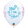 Bedruckte Latexballons zur Gender Reveal Party, 1 Seite