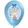 Bunt bedruckte Latexballons zu Babyparty, Geburt und Taufe 