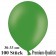 Premium Luftballons aus Latex, 30 cm - 33 cm, dunkelgrün, 100 Stück