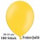 Premium Luftballons aus Latex, 30 cm - 33 cm, gelb, 100 Stück