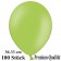 Premium Luftballons aus Latex, 30 cm - 33 cm, hellgrün, 100 Stück
