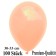 Premium Luftballons aus Latex, 30 cm - 33 cm, pfirsich, 100 Stück