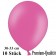 Premium Luftballons aus Latex, 30 cm - 33 cm, pink, 10 Stück