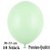 Premium Luftballons aus Latex, 30 cm - 33 cm, pistazie, 10 Stück