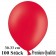 Premium Luftballons aus Latex, 30 cm - 33 cm, rot, 100 Stück