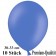 Premium Luftballons aus Latex, 30 cm - 33 cm, ultramarin, 10 Stück
