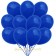 Luftballons 25 cm, Marineblau, 10 Stück 