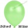 Metallic Luftballons in Mintgrün, 25-28 cm, 500 Stück