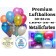 Luftballons Metallic mit Zertifikat