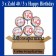 Luftballons mit Helium zum 40. Geburtstag, 3 Luftballons Happy Birthday und 3 Luftballons mit der Zahl 40