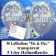 Luftballons zur Hochzeit steigen lassen, 50 Luftballons Mr. & Mrs., transparent, mit der 5 Liter Ballongas-Heliumflasche