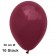 Luftballon Burgund, Pastell, gute Qualität, 10 Stück