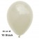 Luftballons Elfenbein, 30 cm, 10 Stück, preiswert und günstig