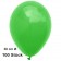 Luftballons Grün, 30 cm, preiswert und günstig