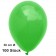 Luftballons Grün, 30 cm, preiswert und günstig