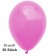 Luftballon Pink, Pastell, gute Qualität, 50 Stück