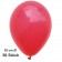 Luftballon Rot, Pastell, gute Qualität, 50 Stück