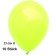 Luftballons Zitronengelb 25 cm, 10 Stück, preiswert und günstig