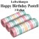 3 Rollen Luftschlangen Happy Birthday Pastell zum Geburtstag