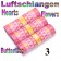 Luftschlangen Herzen, Blumen und Schmetterlinge, 3 Rollen