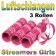 Luftschlangen Kindergeburtstag Mädchen, Streamers Girls