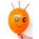Marsi Figurenballon, Orange