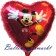 Mickey Mouse Dancing Luftballon aus Folie inklusive Helium