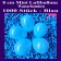 Mini Luftballons, 8 cm, 3", Wasserbomben, 1000 Stück, Blau