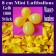 Mini Luftballons, 8 cm, 3", Wasserbomben, 1000 Stück, Gelb