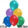 Luftballons 12 cm, Bunt gemischt, 10000 Stück