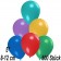 Luftballons 12 cm, Bunt gemischt, 500 Stück