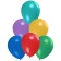 Rundballons, Latexballons in Bunt gemischten Farben, 12 cm