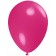 Rundballons, Latexballons in Fuchsia, 12 cm