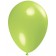 Rundballons, Latexballons in Limonengrünl, 12 cm