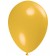Rundballons, Latexballons in Maisgelb, 12 cm