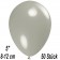 Luftballons 12 cm, Silbergrau, 50 Stück